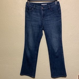 Chico's Denim Jeans Pants Blue Size 0 S 4 Straight